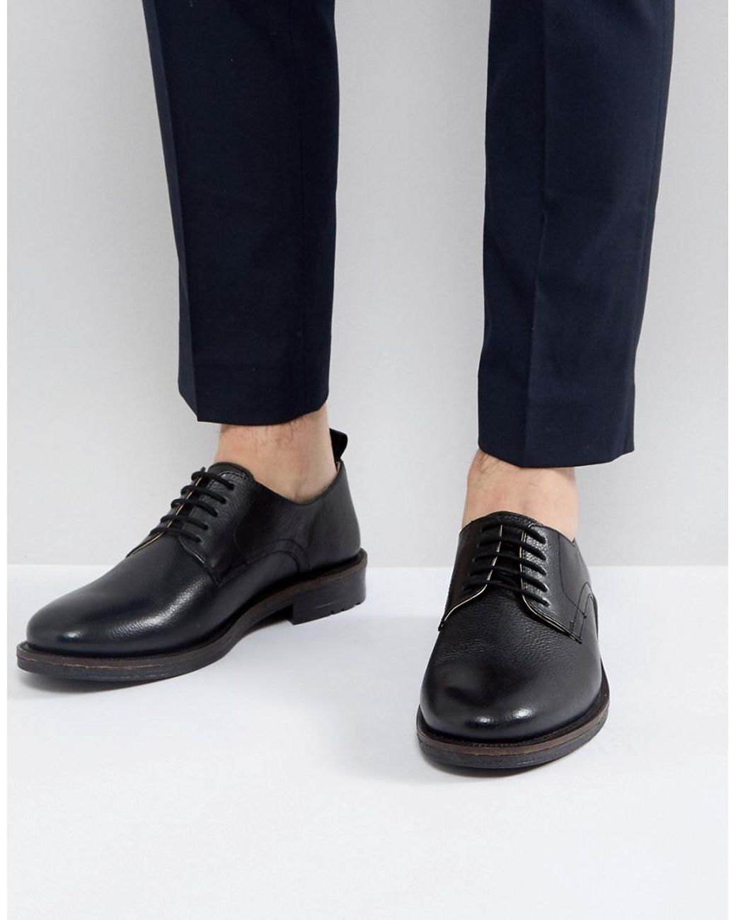 KG by Kurt Geiger Kg By Kurt Geiger Lace Up Shoes in Black Kg By Kurt Geiger – Lack Schnürschuhe | ASOS