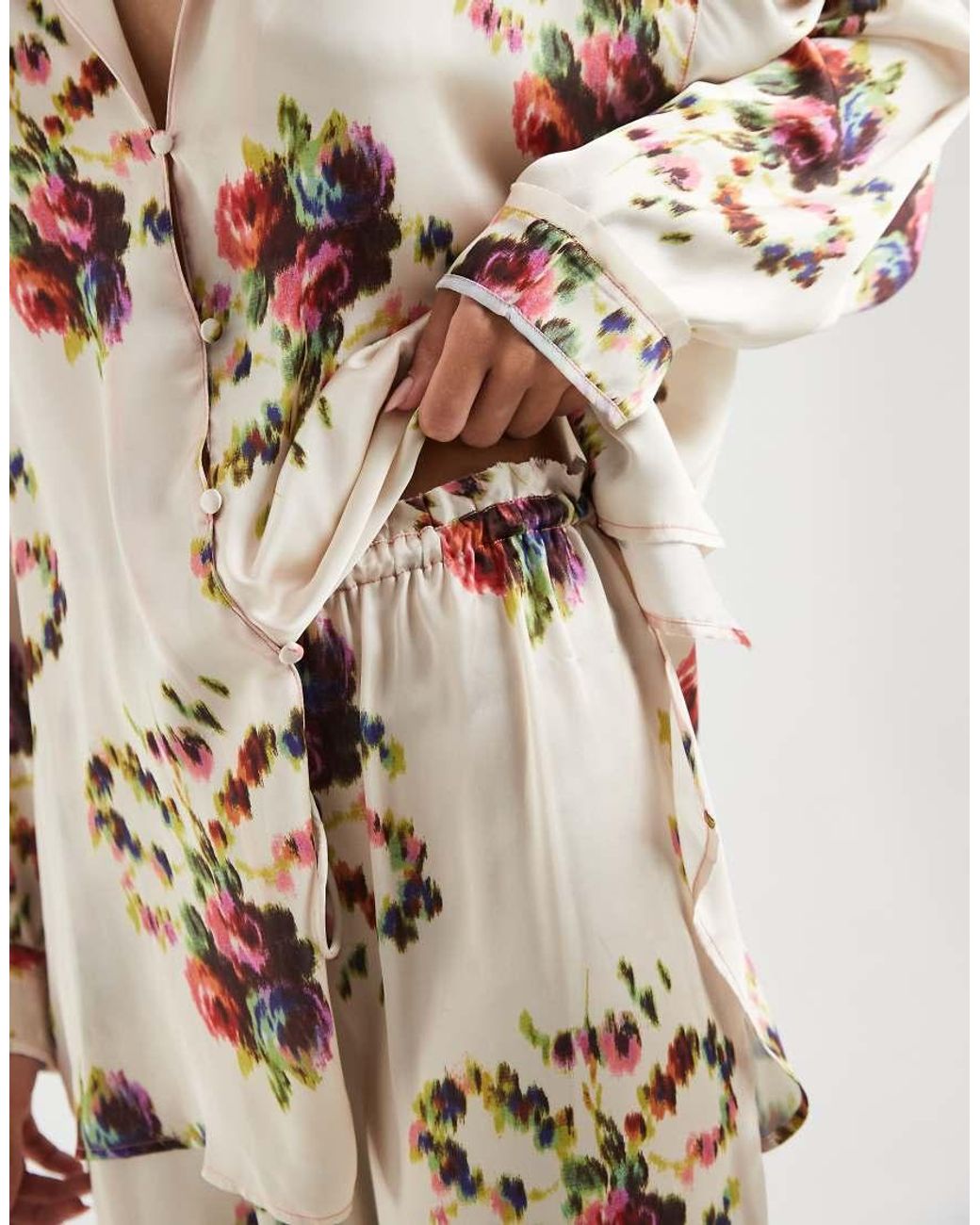 Free People Natural Dreamy Days Pajama Set