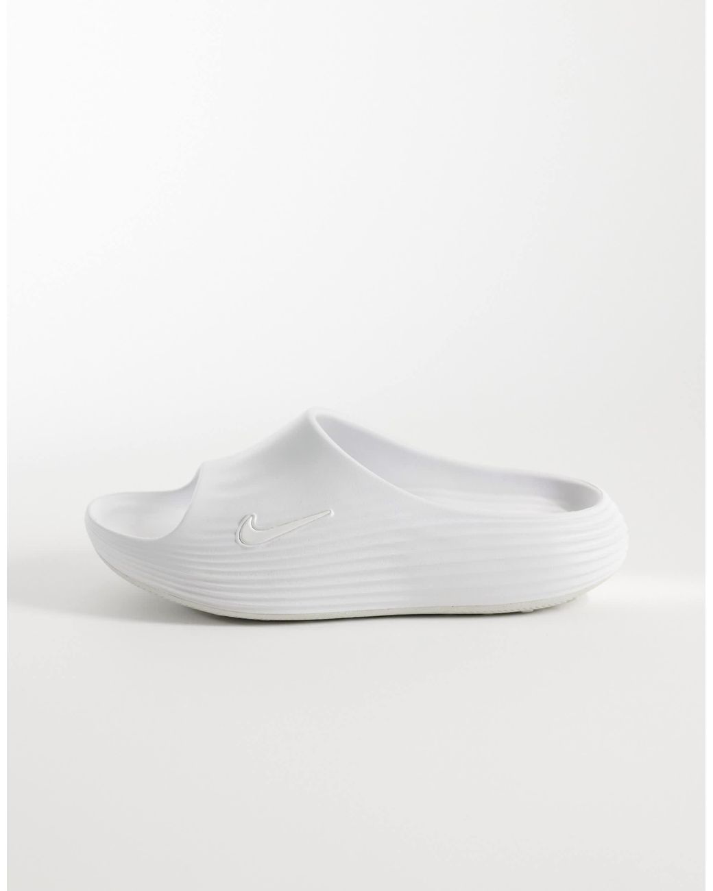 Reactx - claquettes Nike pour homme en coloris White