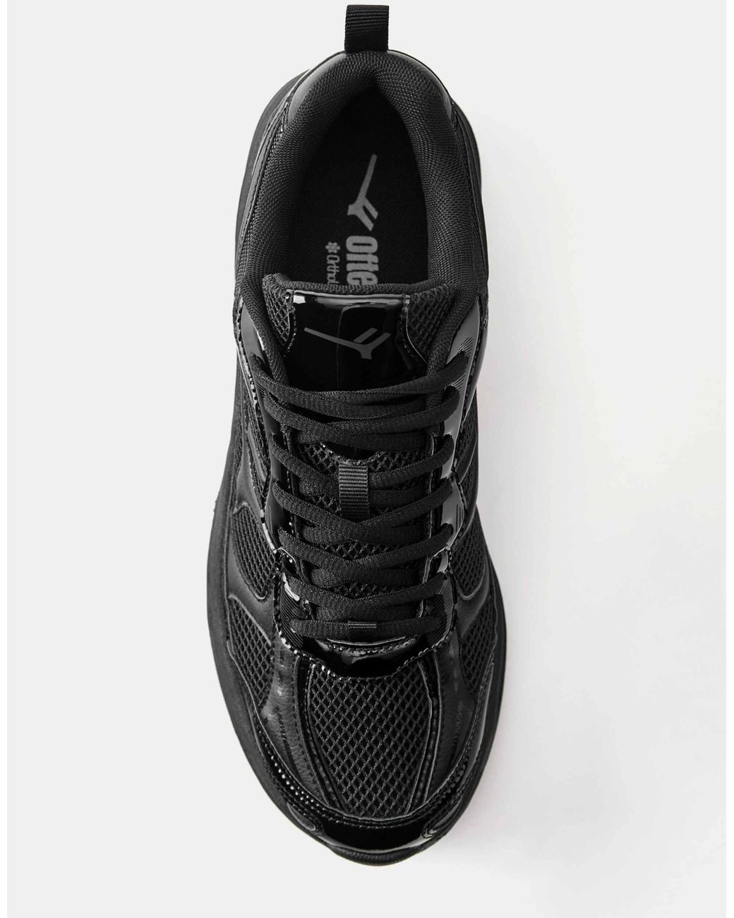 Pull&Bear – mehrteilige sneaker in Black für Herren
