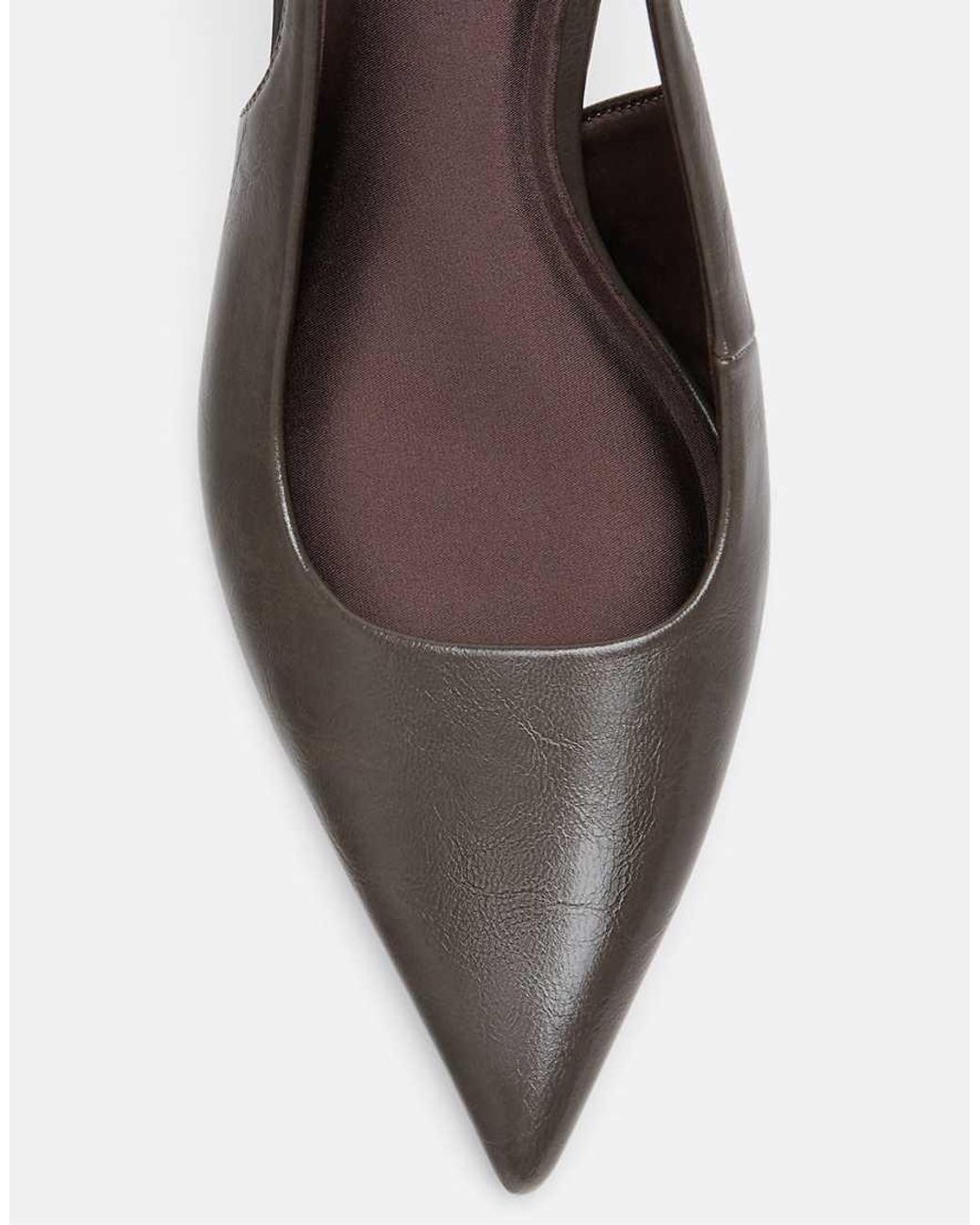 Stradivarius White Slingback Heels