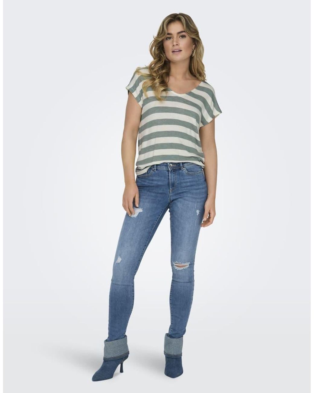 ONLY Blue Top