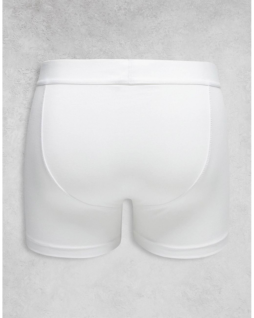 Weekday White Johnny 5 Pack Boxer Set for men