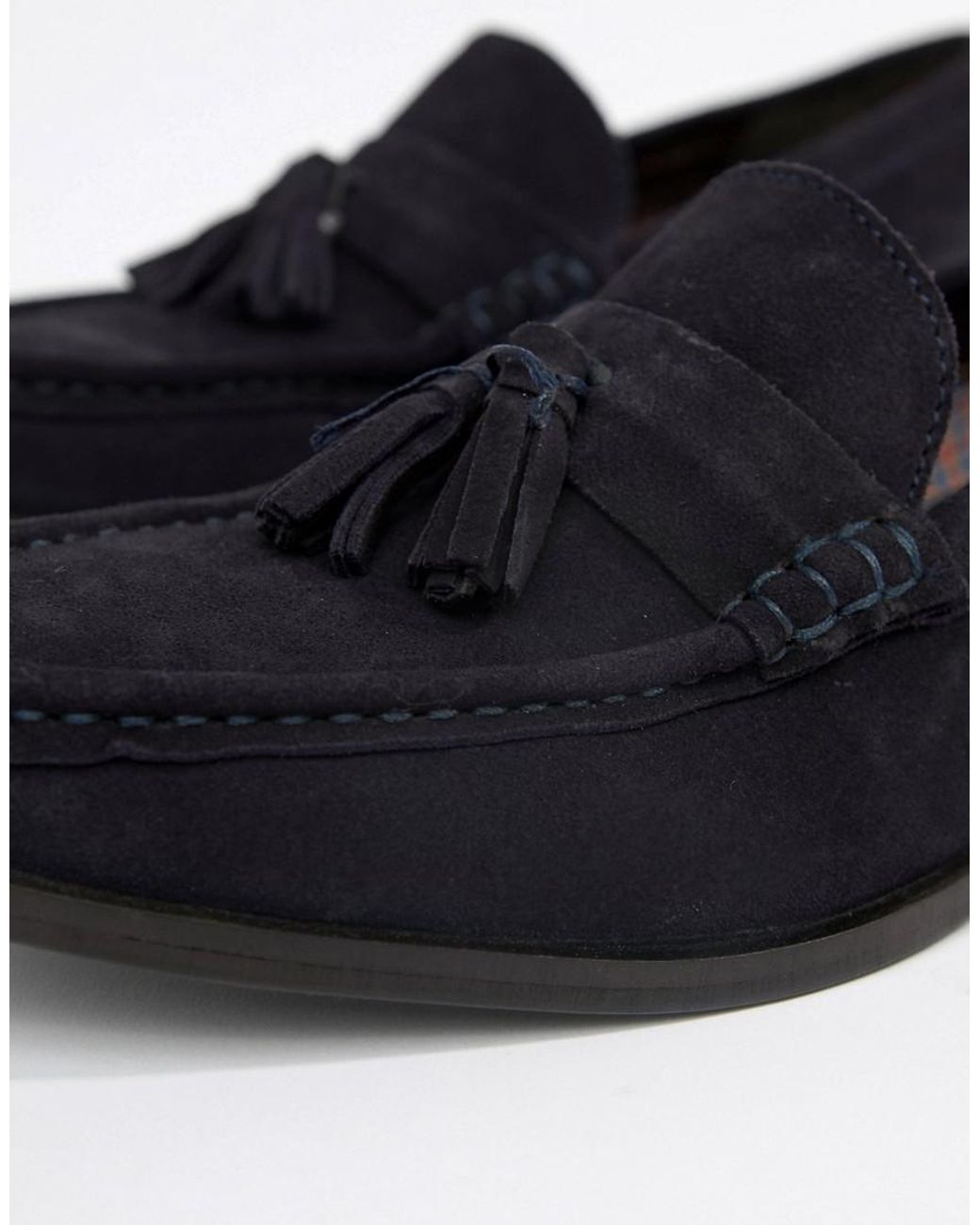 ben sherman leigh slip on canvas trainers