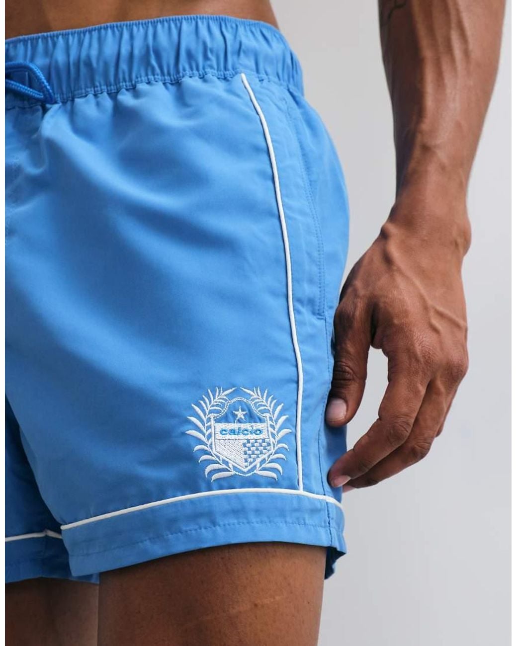 ASOS Blue Swim Shorts for men