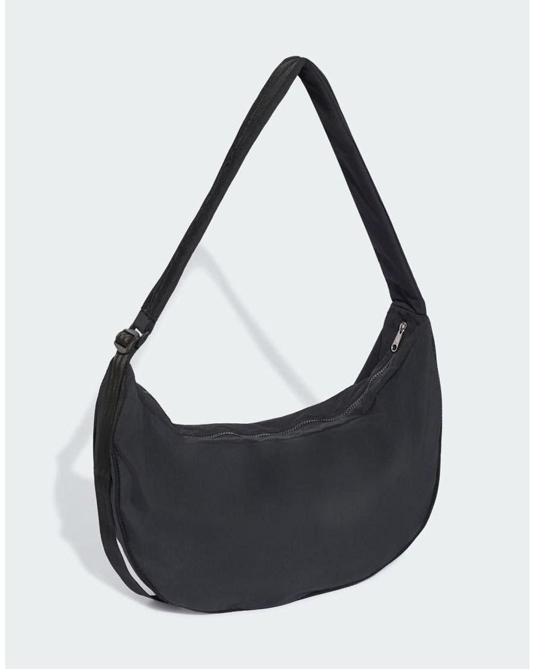 Adidas Originals Black Everyday Icons Crossbody Bag Half Moon