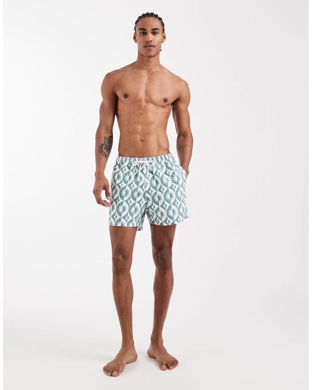 Short ASOS pour homme en coloris Blue