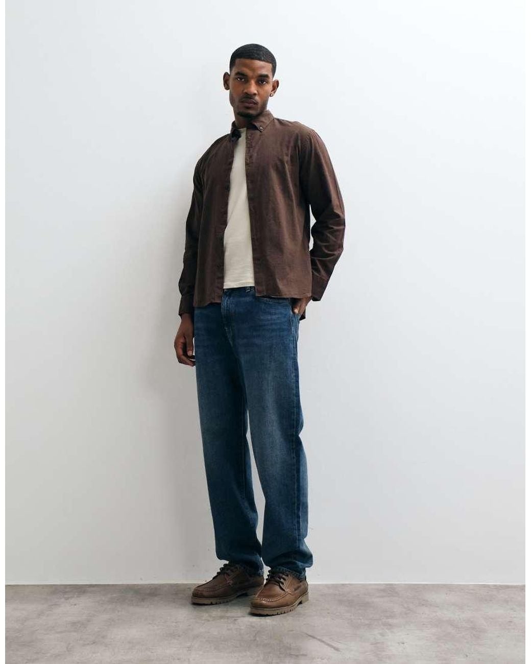 SELECTED Blue Long Sleeve Shirt for men