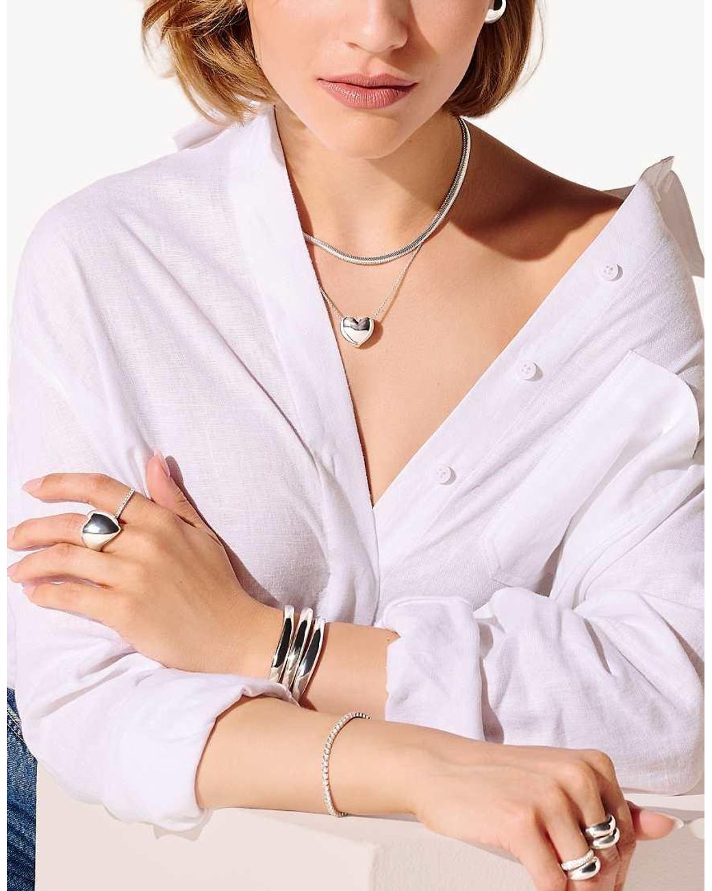Thomas Sabo Natural Bangle [Breit]