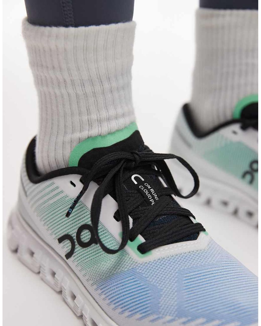 On Shoes Blue Cloud 6 Push All Day Trainers