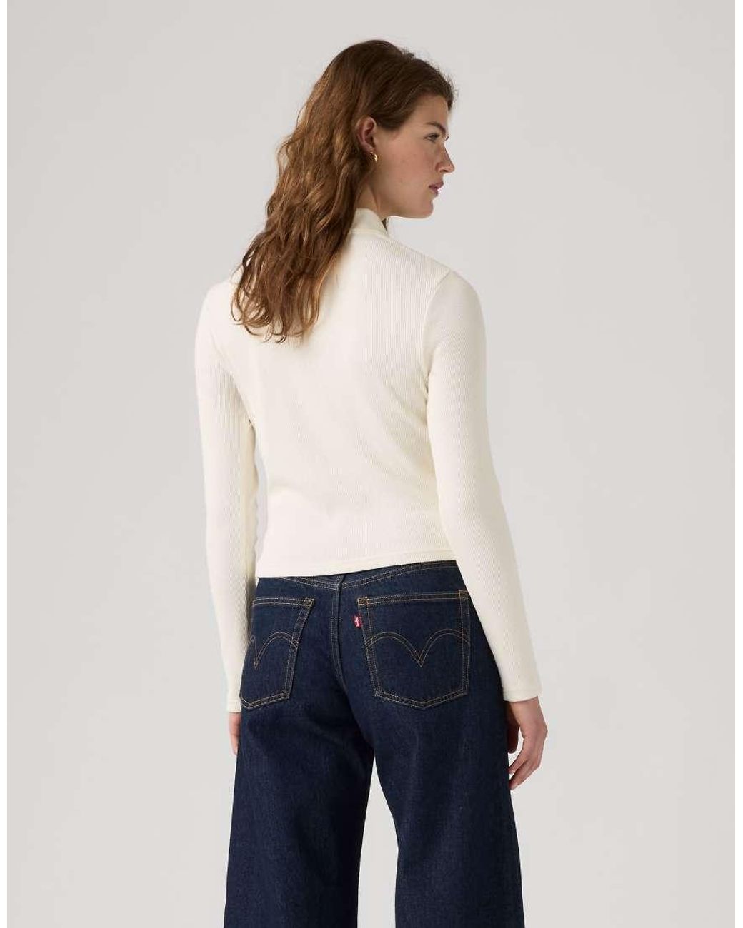 Levi's Blue Rory Long-Sleeve Polo