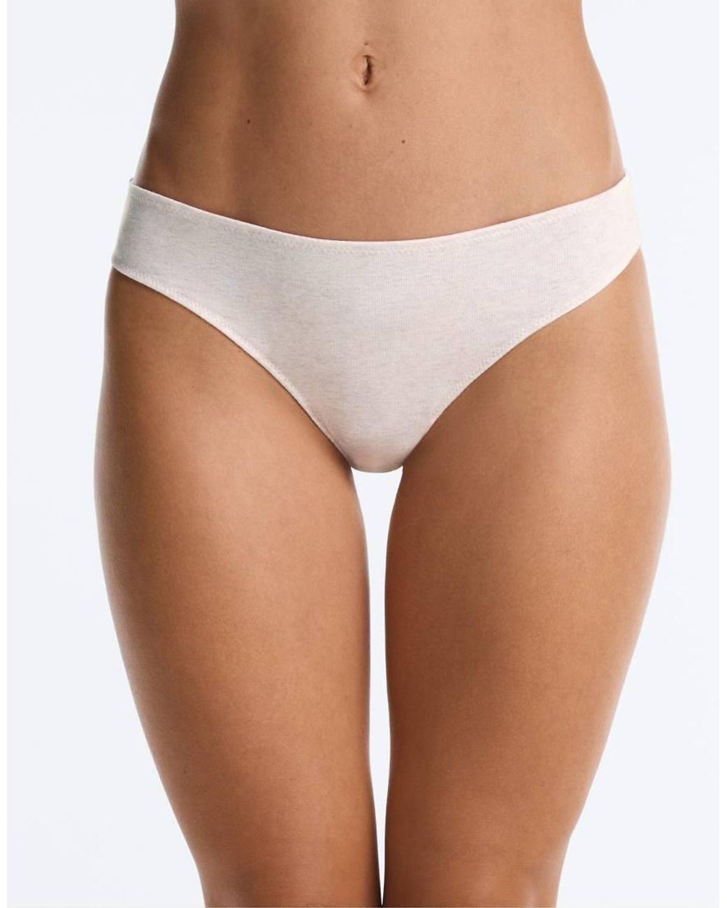 Oysho White 5 Cotton Blend Classic Briefs