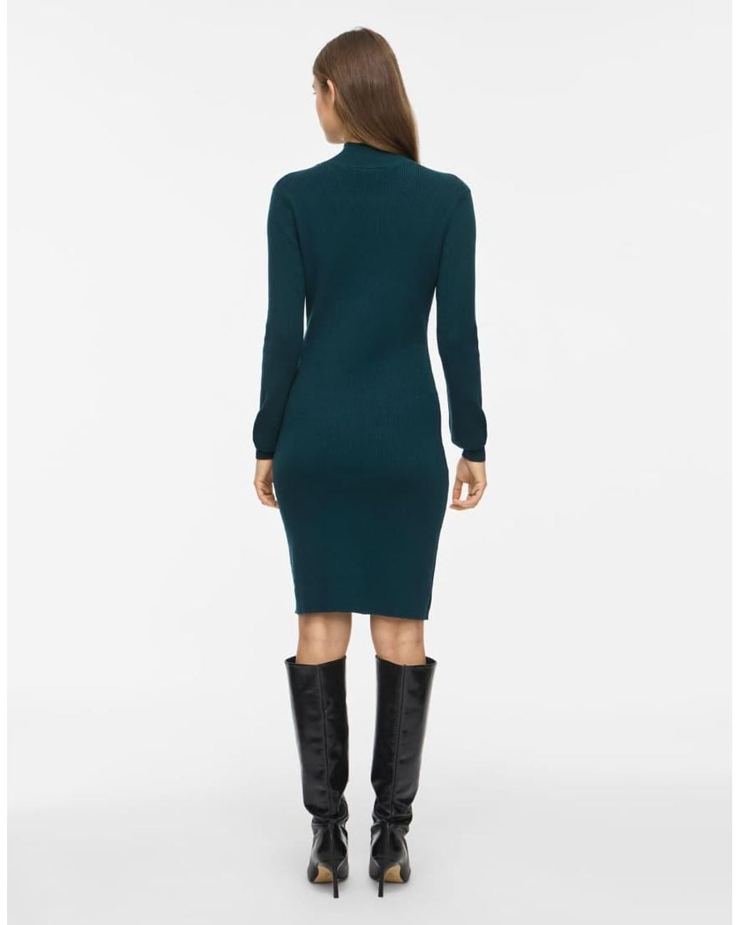 Vila Blue Knitted Dress