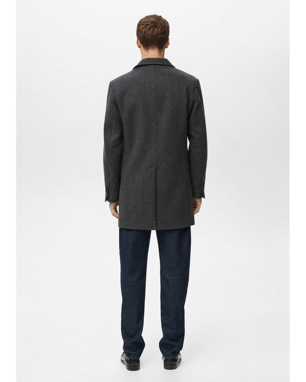 Mango Brown Tailored Jacket for men