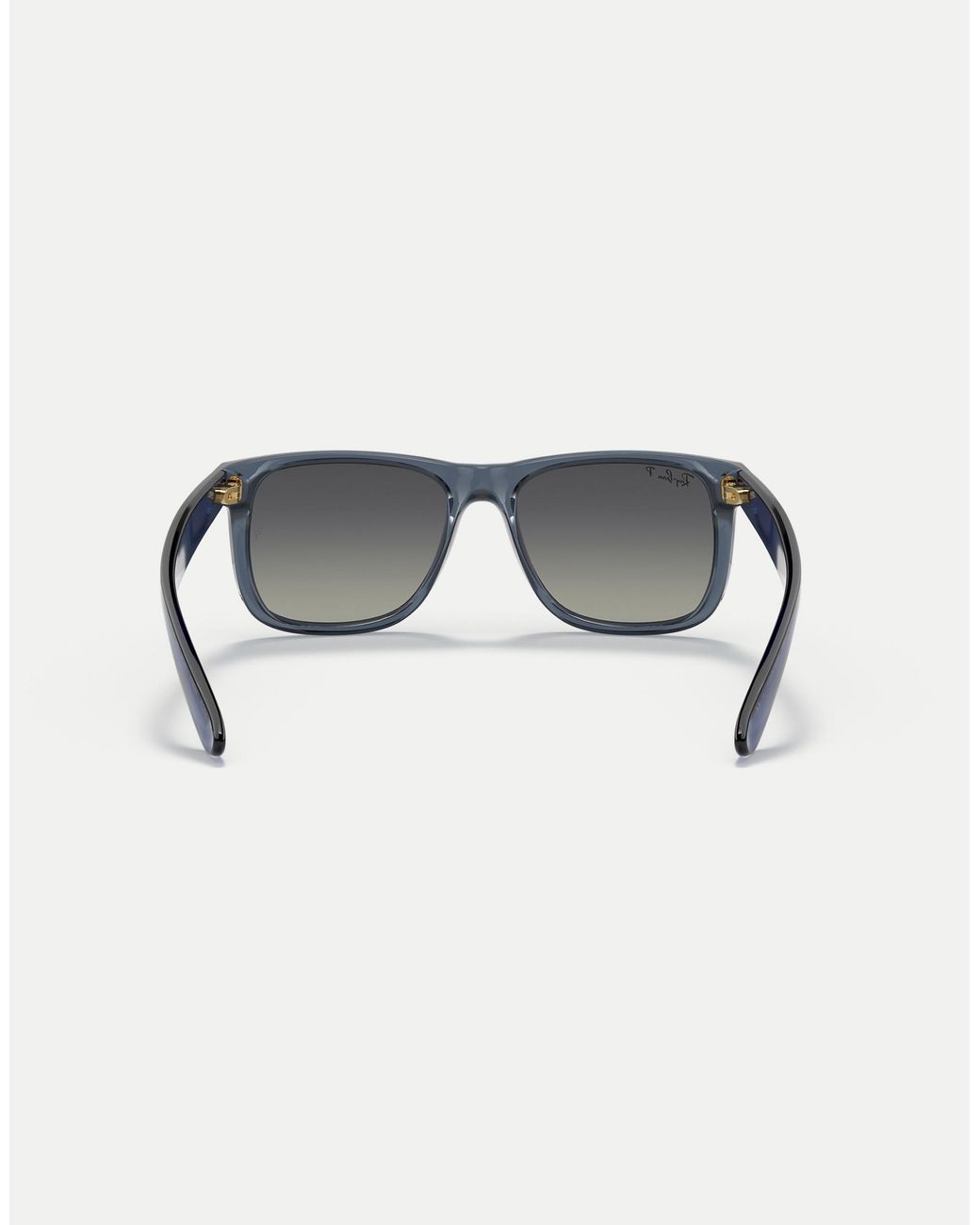 Ray-Ban – justin – klassische, polarisierte sonnenbrille in Blue für Herren