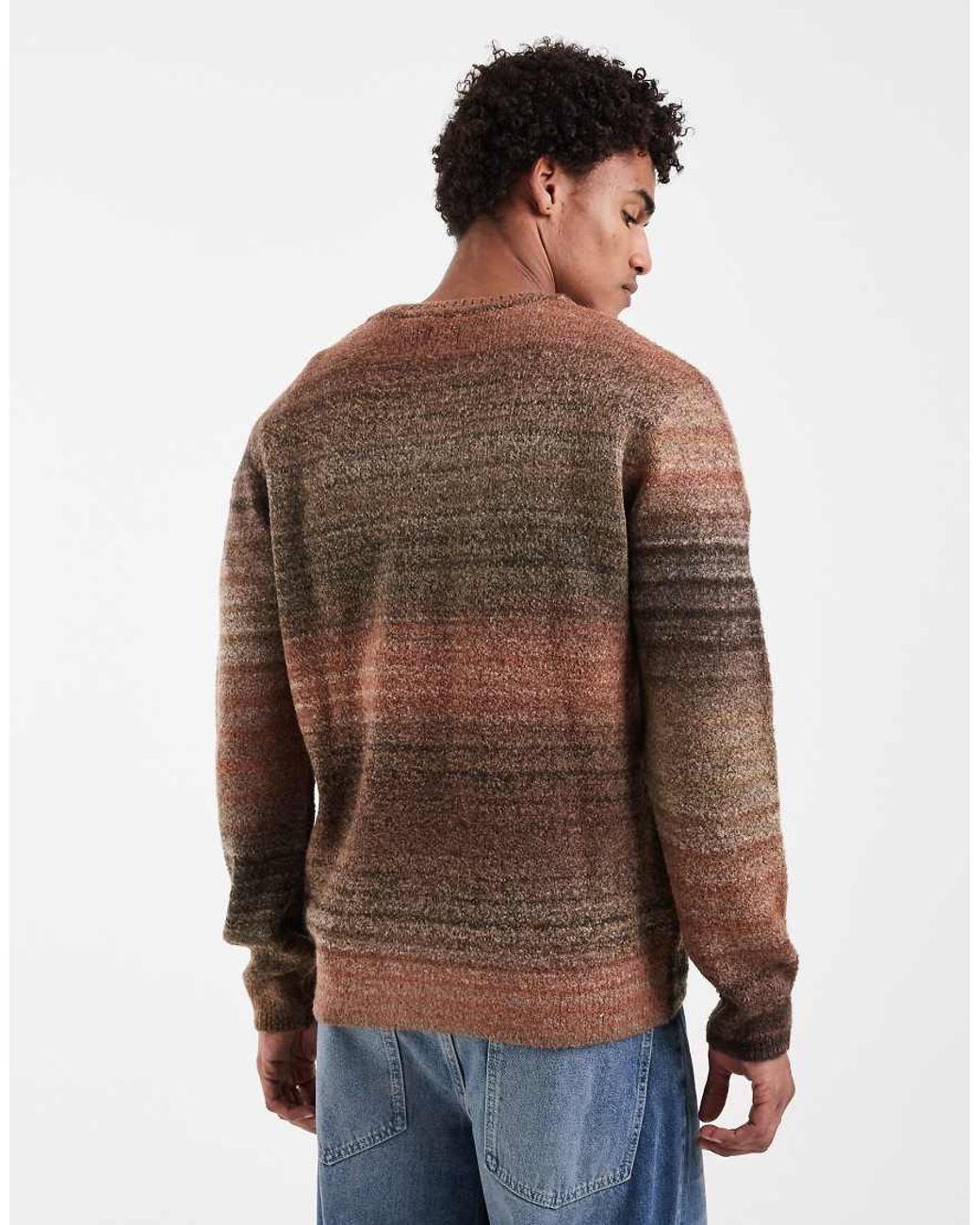 Levi's Brown Presidio Ombre Sweatshirt for men