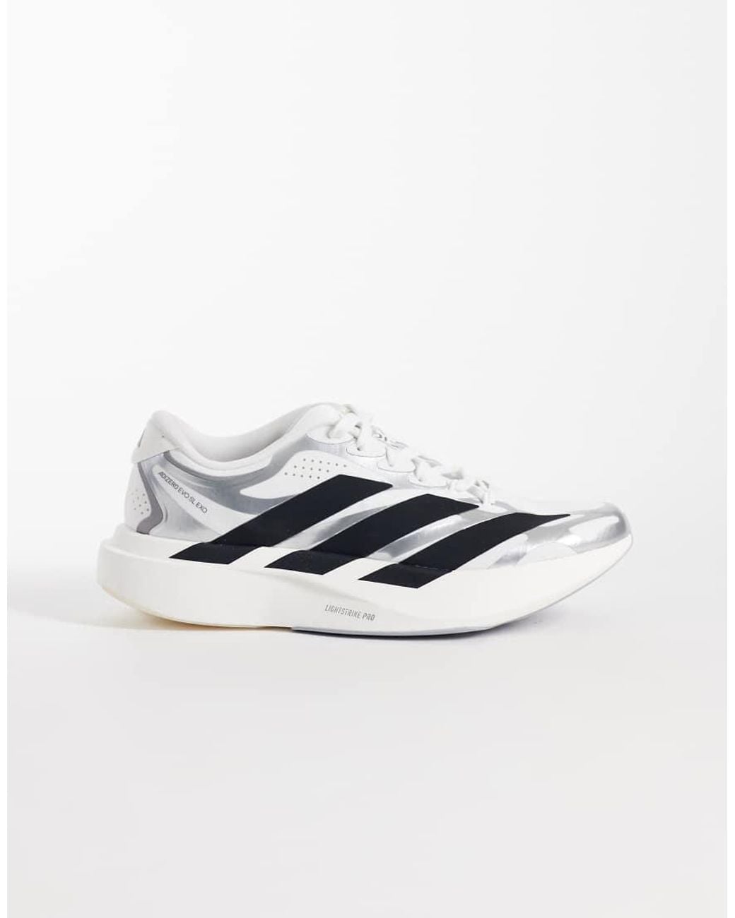 Adidas Originals White Adidas Running Adizero Evo Sl Exo Sneakers
