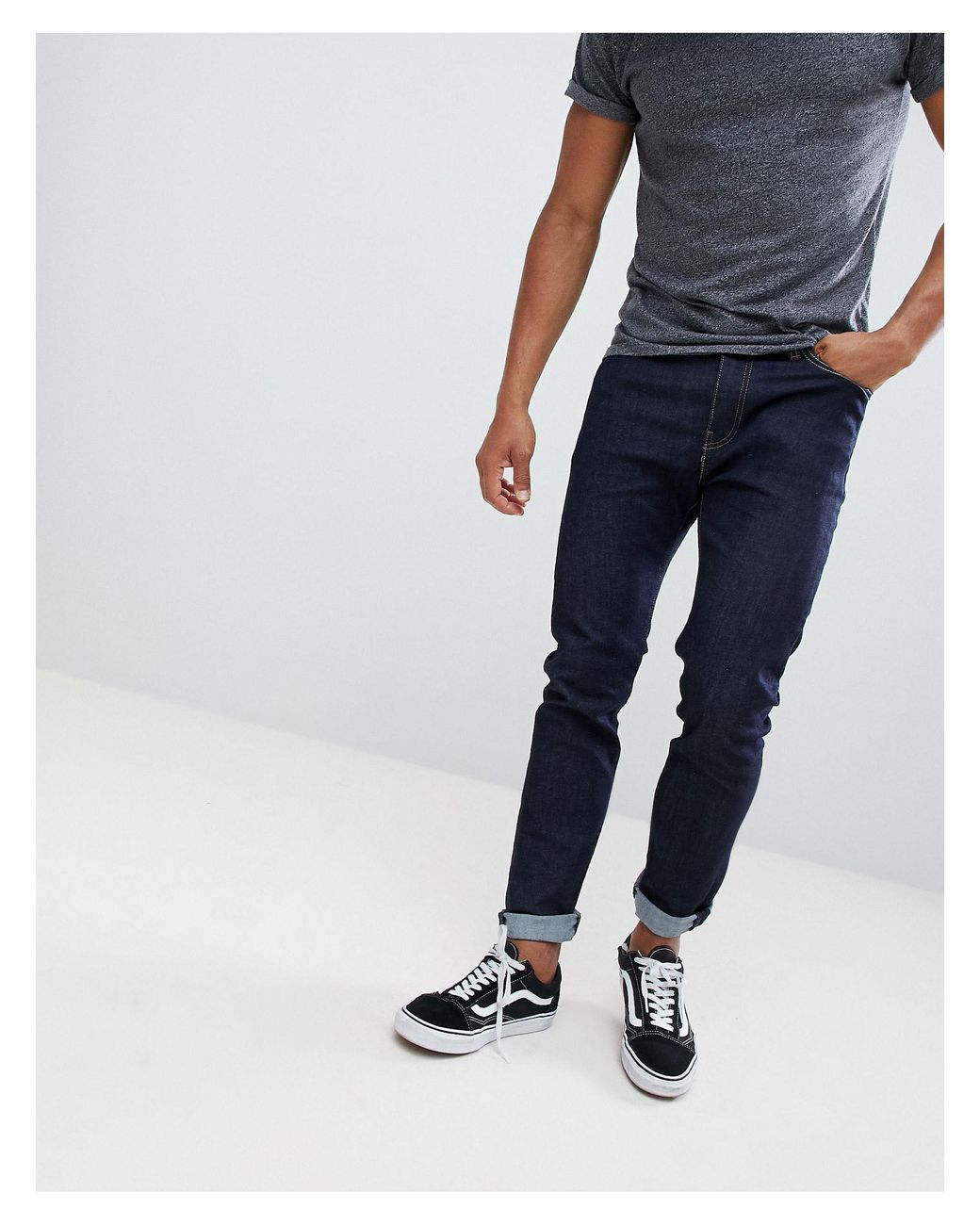 Levi's 510 Skinny Fit Standard Rise Jeans Cleaner Indigo Wash in Blue for  Men | Lyst UK