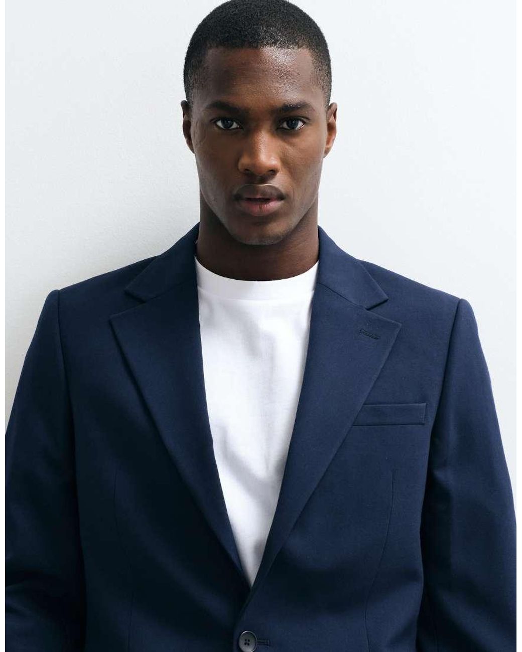 ASOS Blue Flexmaxtm Skinny Suit Jacket for men