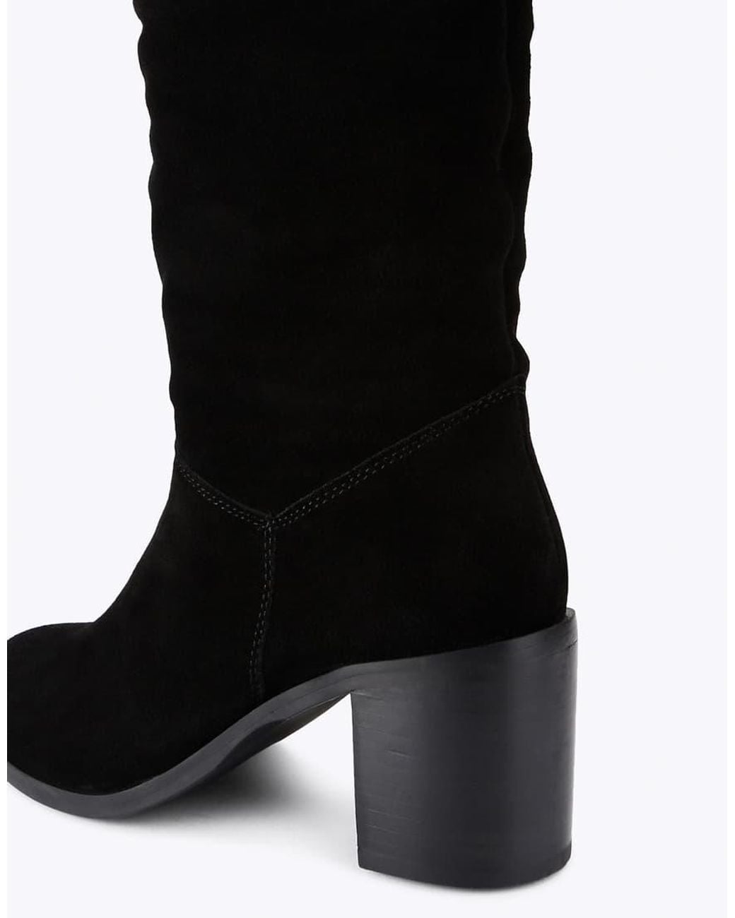KG by Kurt Geiger Black Sylvie Knee Boots