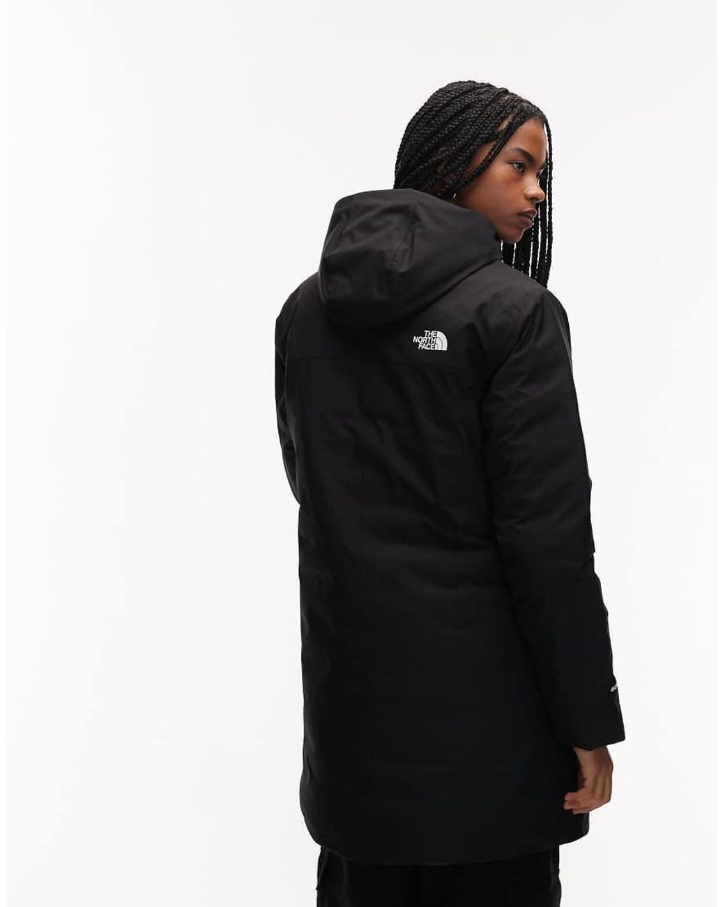 The North Face Black Mountain Range Down Parka Jacket