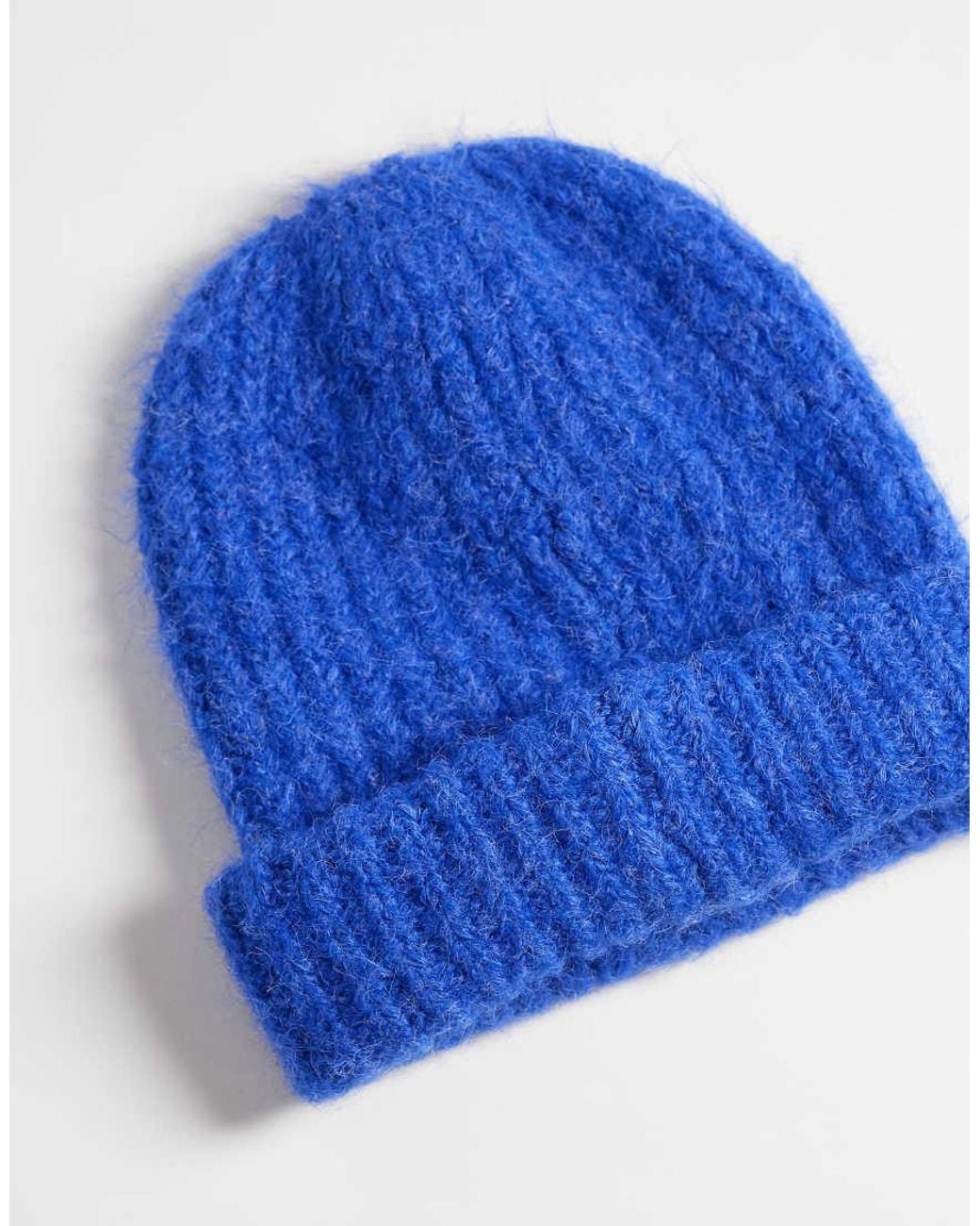 ASOS Blue Chunky Knit Beanie