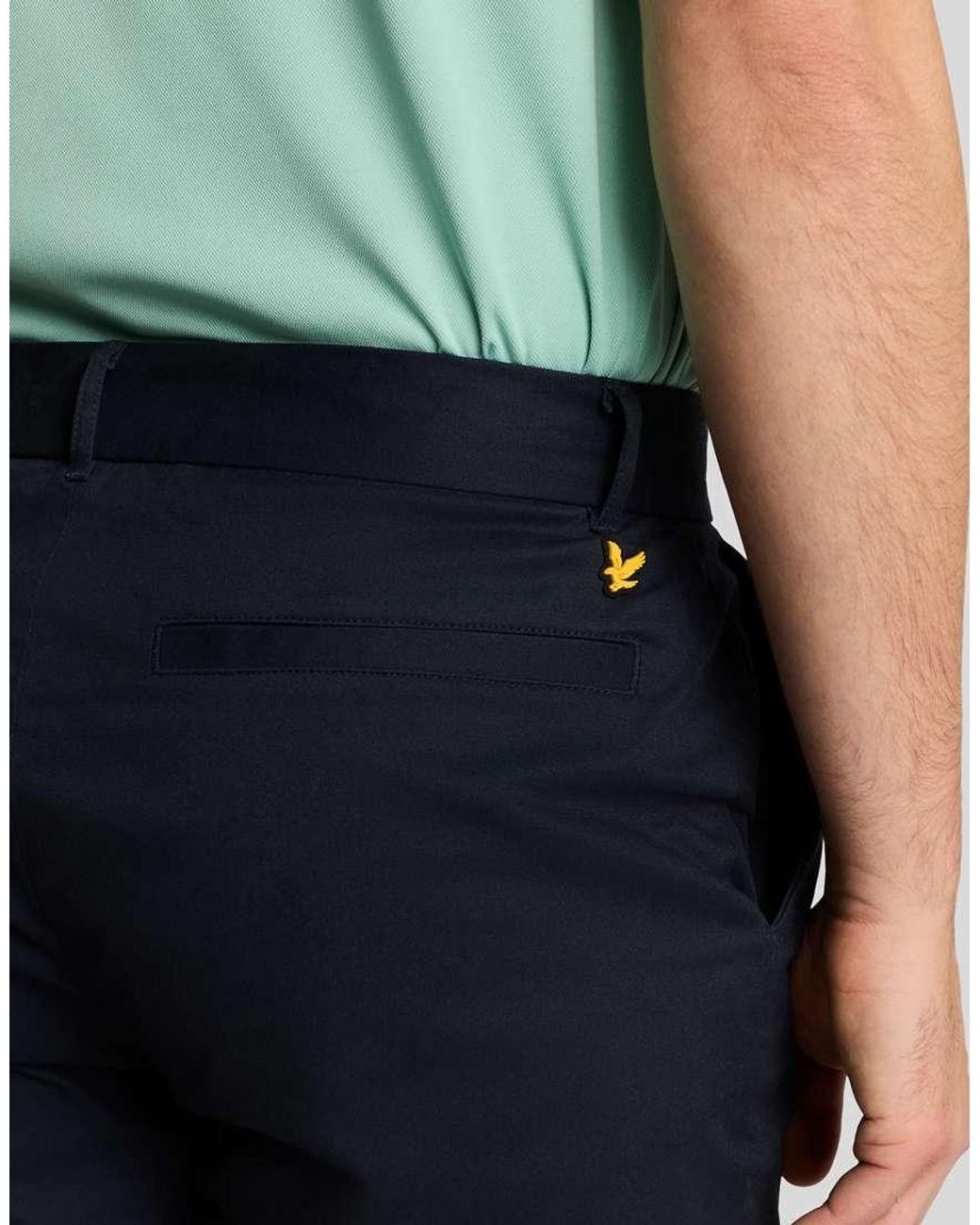 Lyle & Scott Green Course Stretch Chino Shorts for men