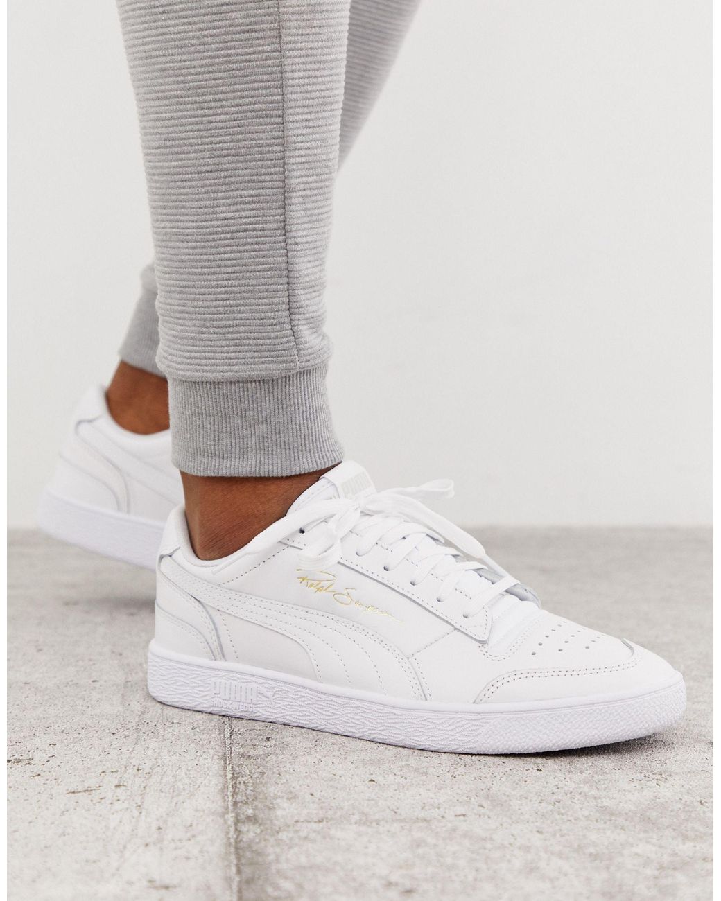 puma ralph sampson bianche