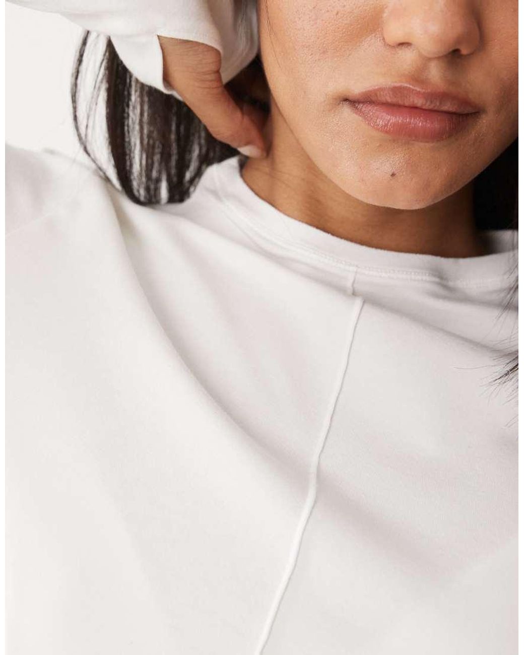 New Balance White Athletics Crafted Long Sleeve T-shirt