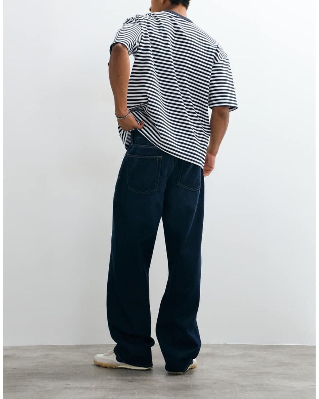 Calvin Klein Blue Relaxed baggy Jeans for men