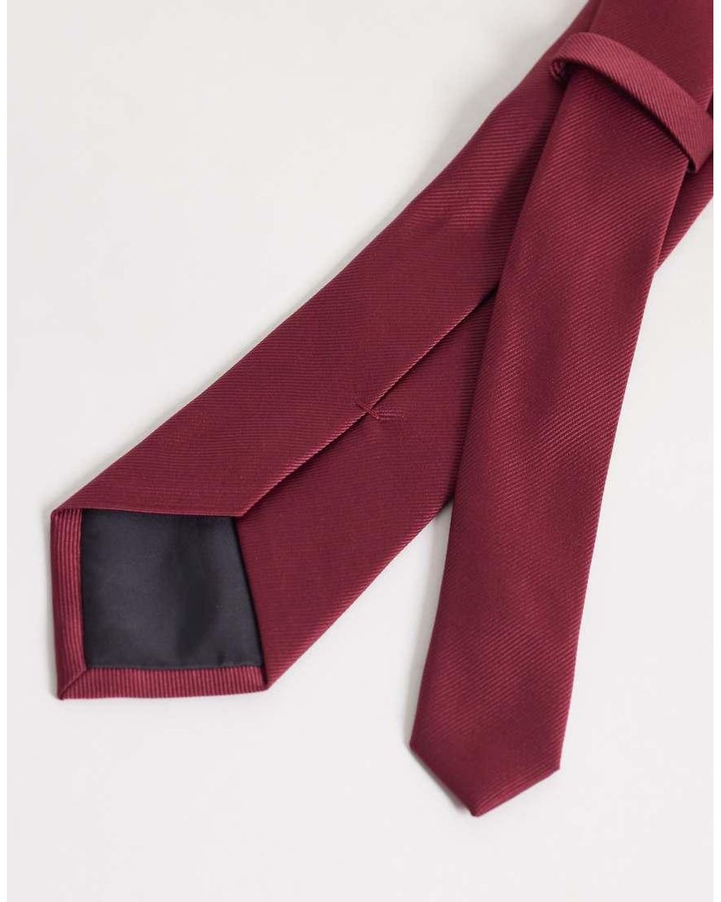 ASOS Textured Satin Tie for men