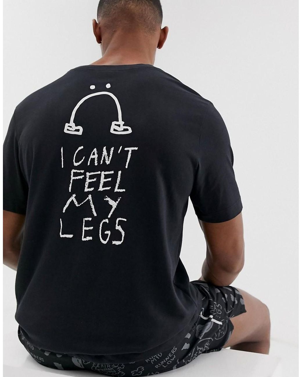Nike X Nathan Bell Artist T-shirt In Black for Men | Lyst