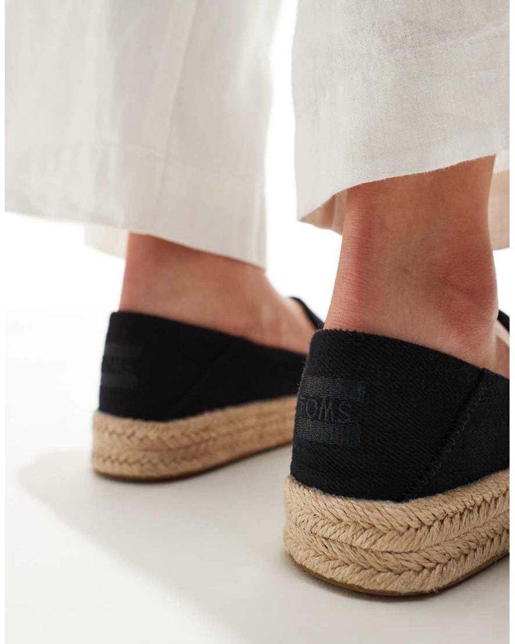 TOMS White Carolina Shoe
