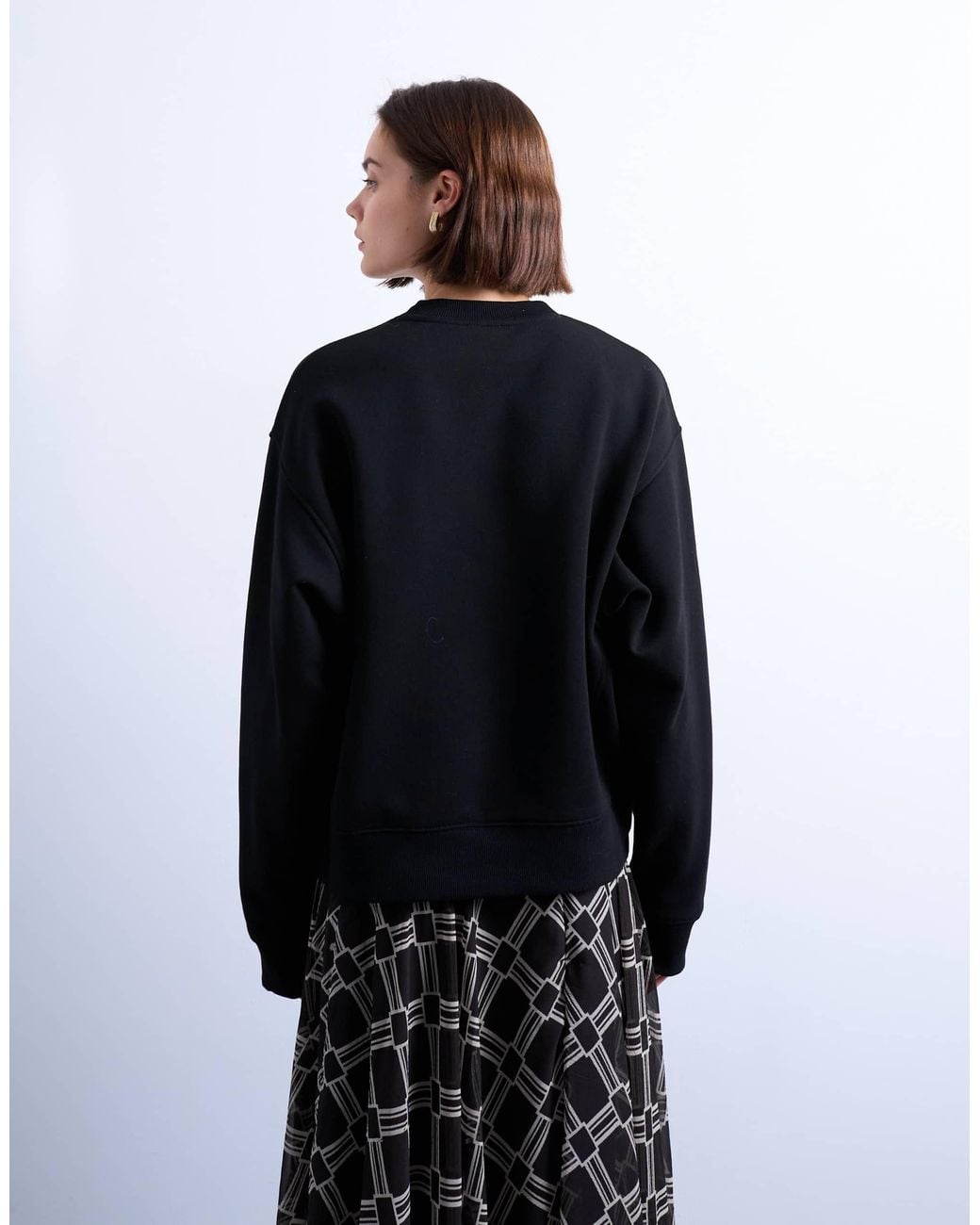 TOPSHOP Blue Ultimate Sweat