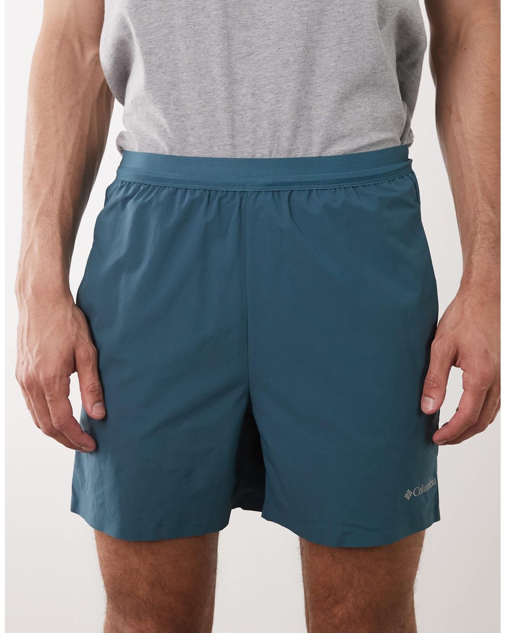 Columbia – stealth spring – gefütterte shorts in Blue für Herren