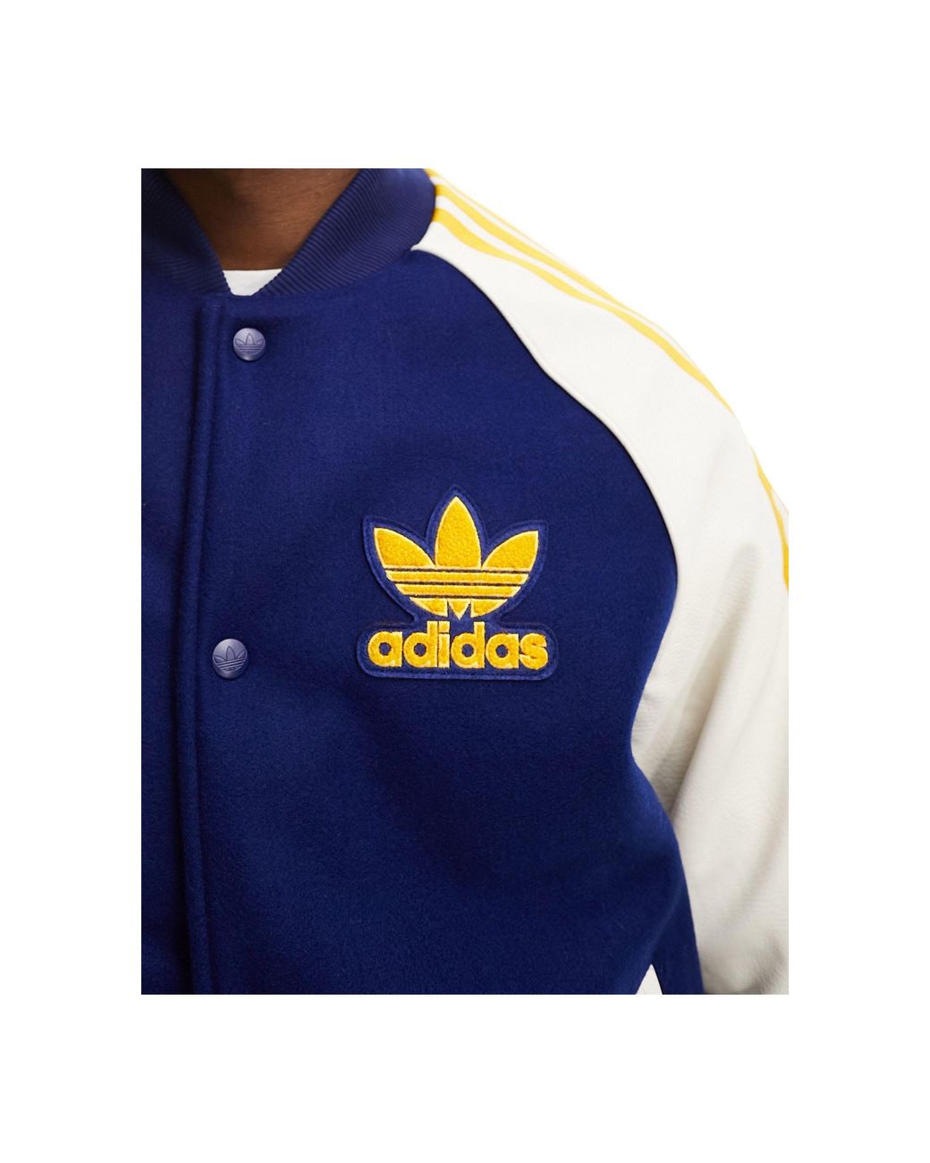 Adidas superstar store varsity jacket