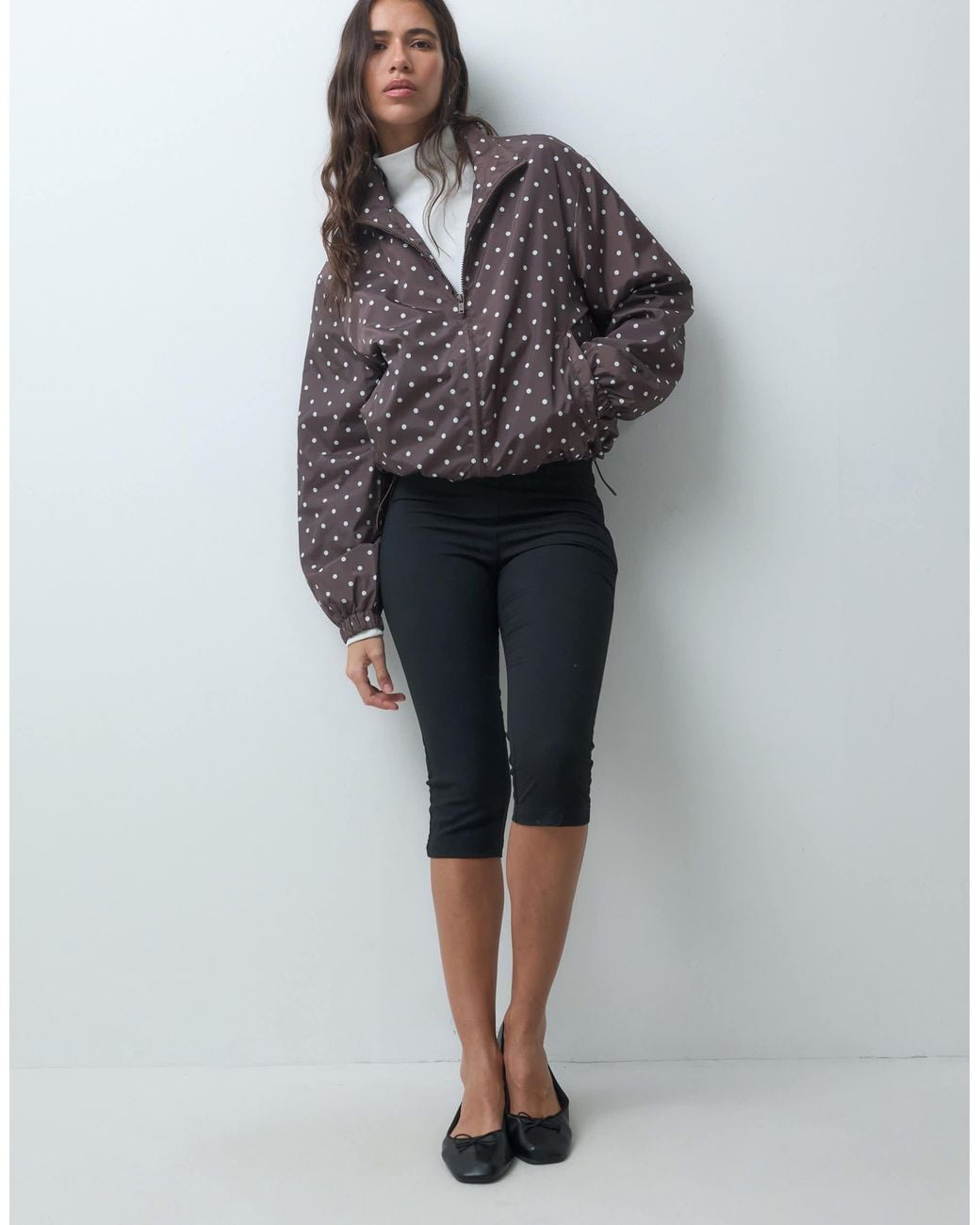 Noisy May Gray Funnel Neck Jacket