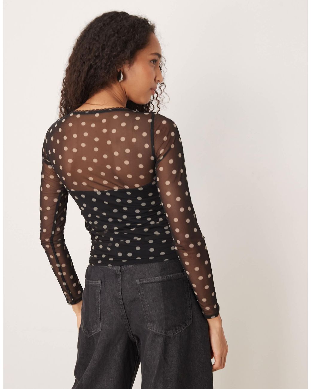 Abercrombie & Fitch Black – langärmliges oberteil