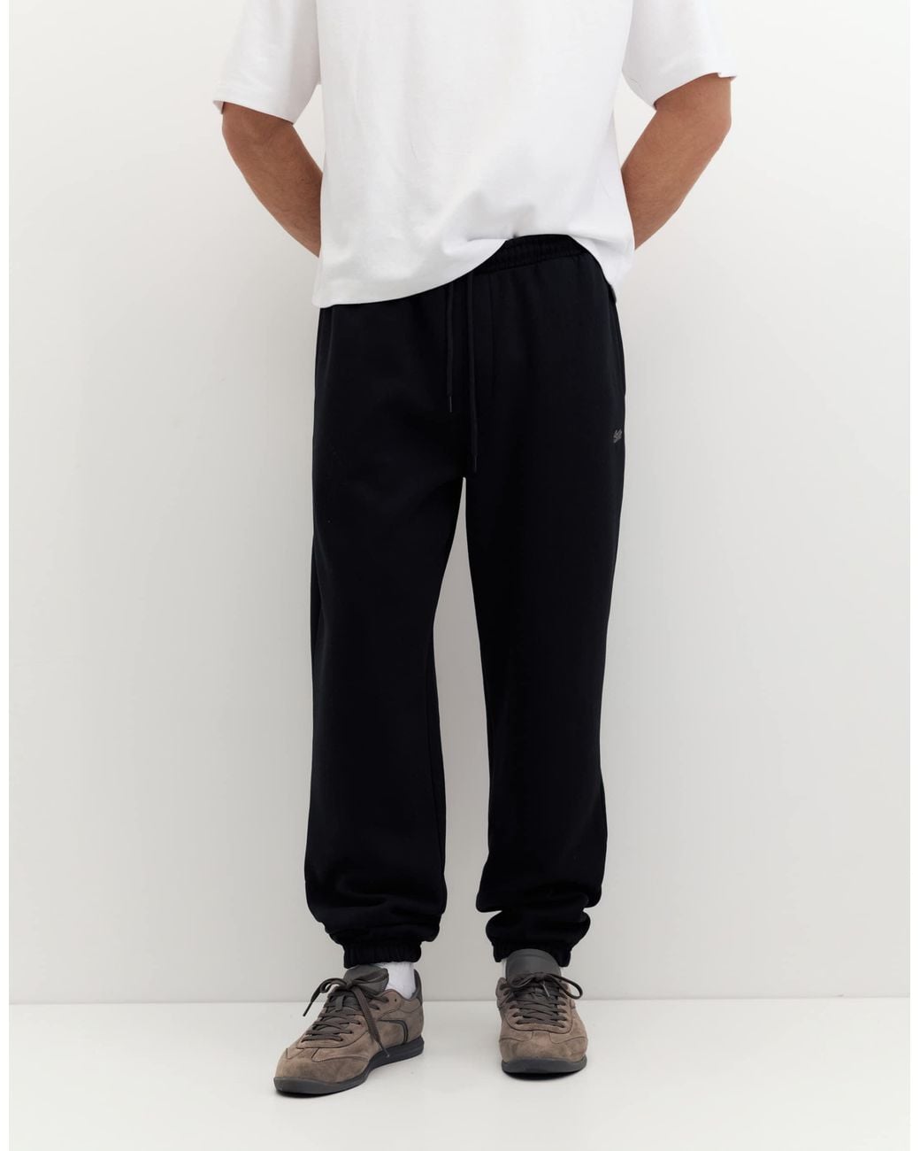 Pull&Bear 2er-pack stwd jogger in Gray für Herren