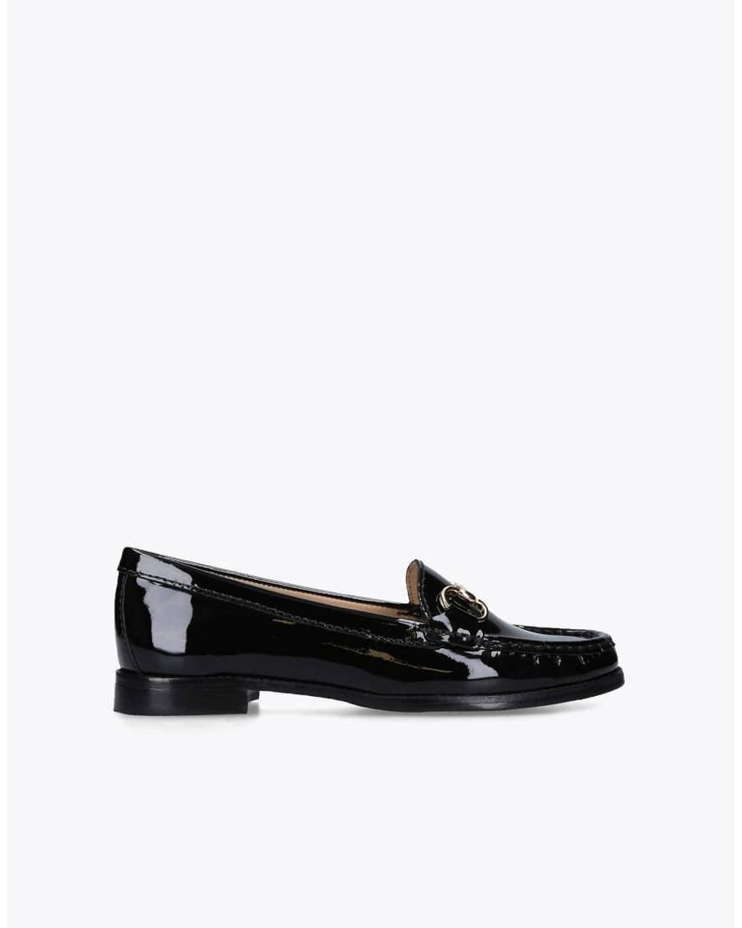 Carvela Kurt Geiger White Click 2 Flat Shoes