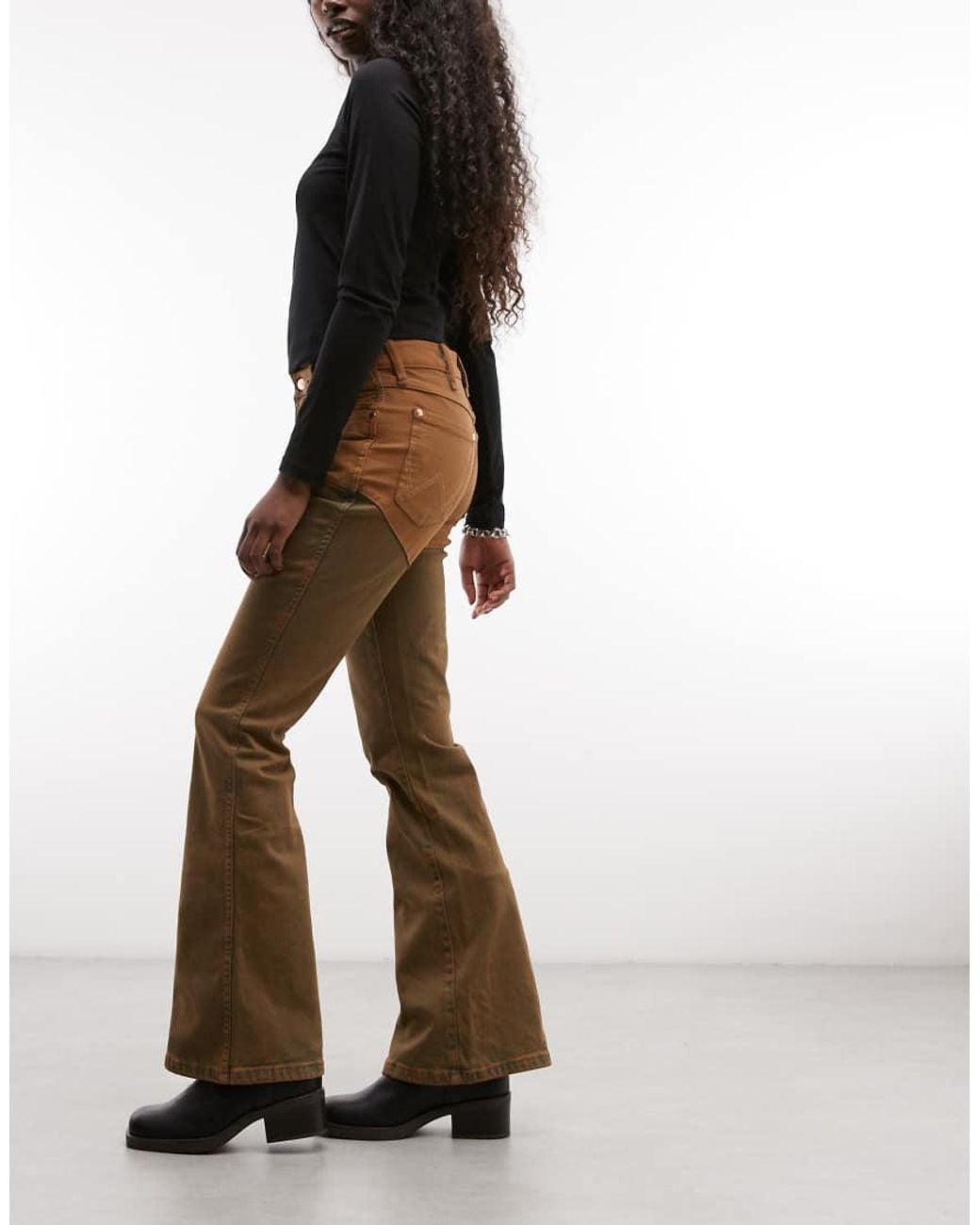 Wrangler Black X Lainey Wilson Chapped Flare Denim Jeans