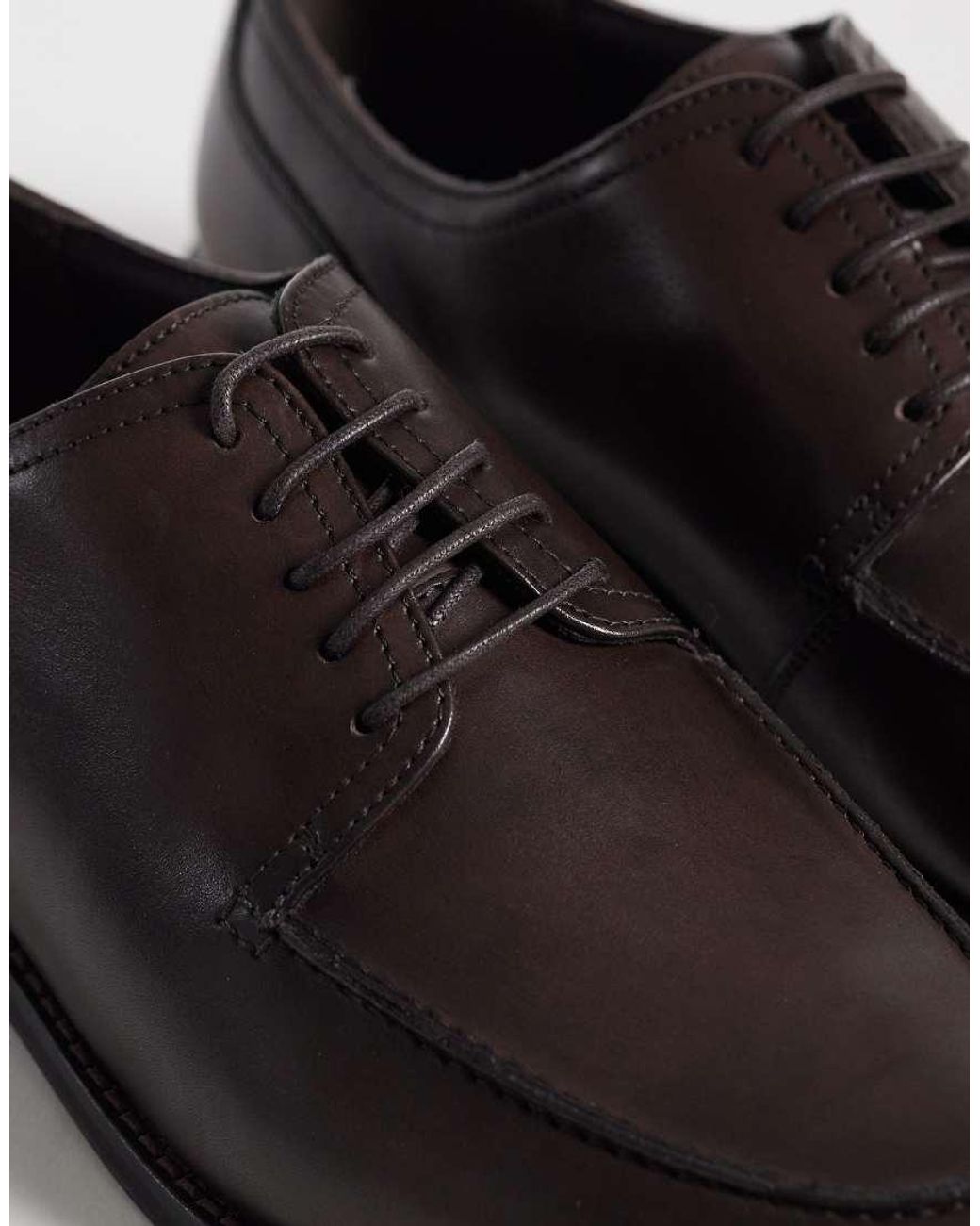 ASOS Brown Lace Up Derby Shoes for men
