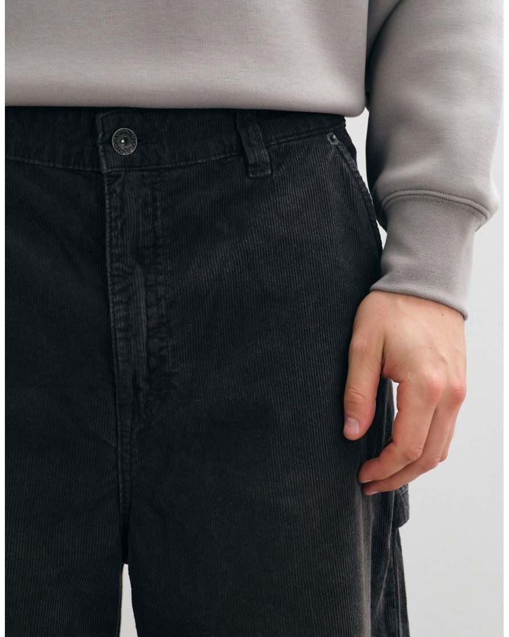 Cotton On Gray Super baggy Worker Trouser for men