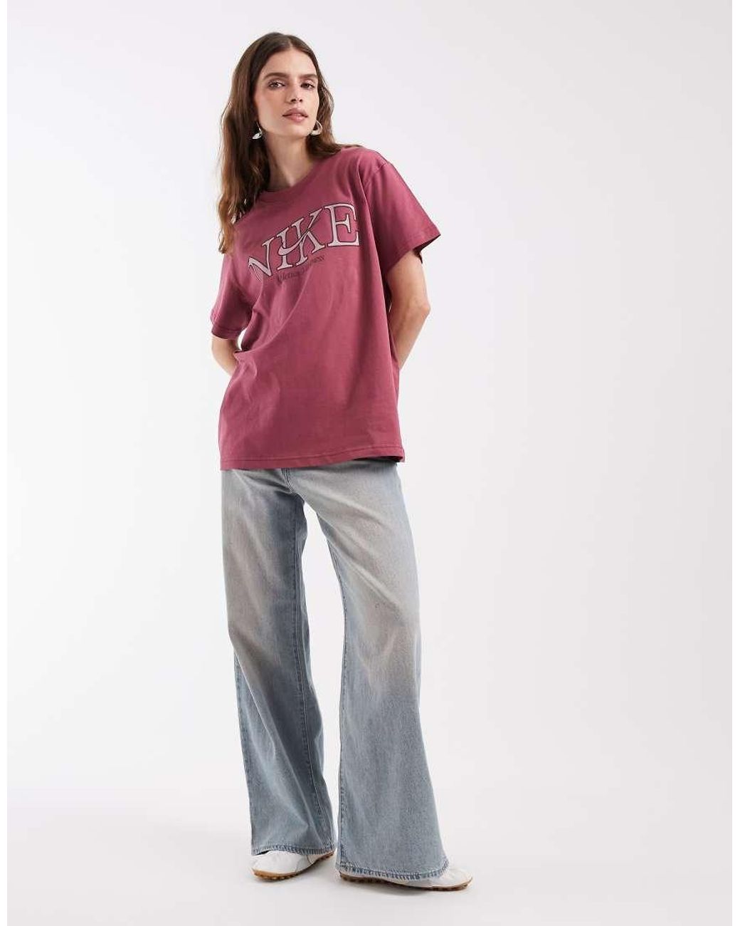 Nike Red Classic Boyfriend T-shirt