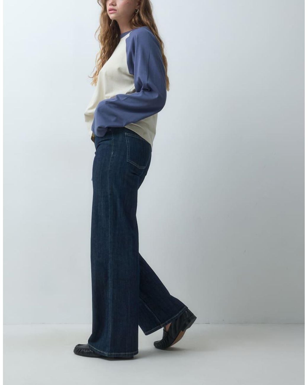 Mango Blue Teen Straight Jean