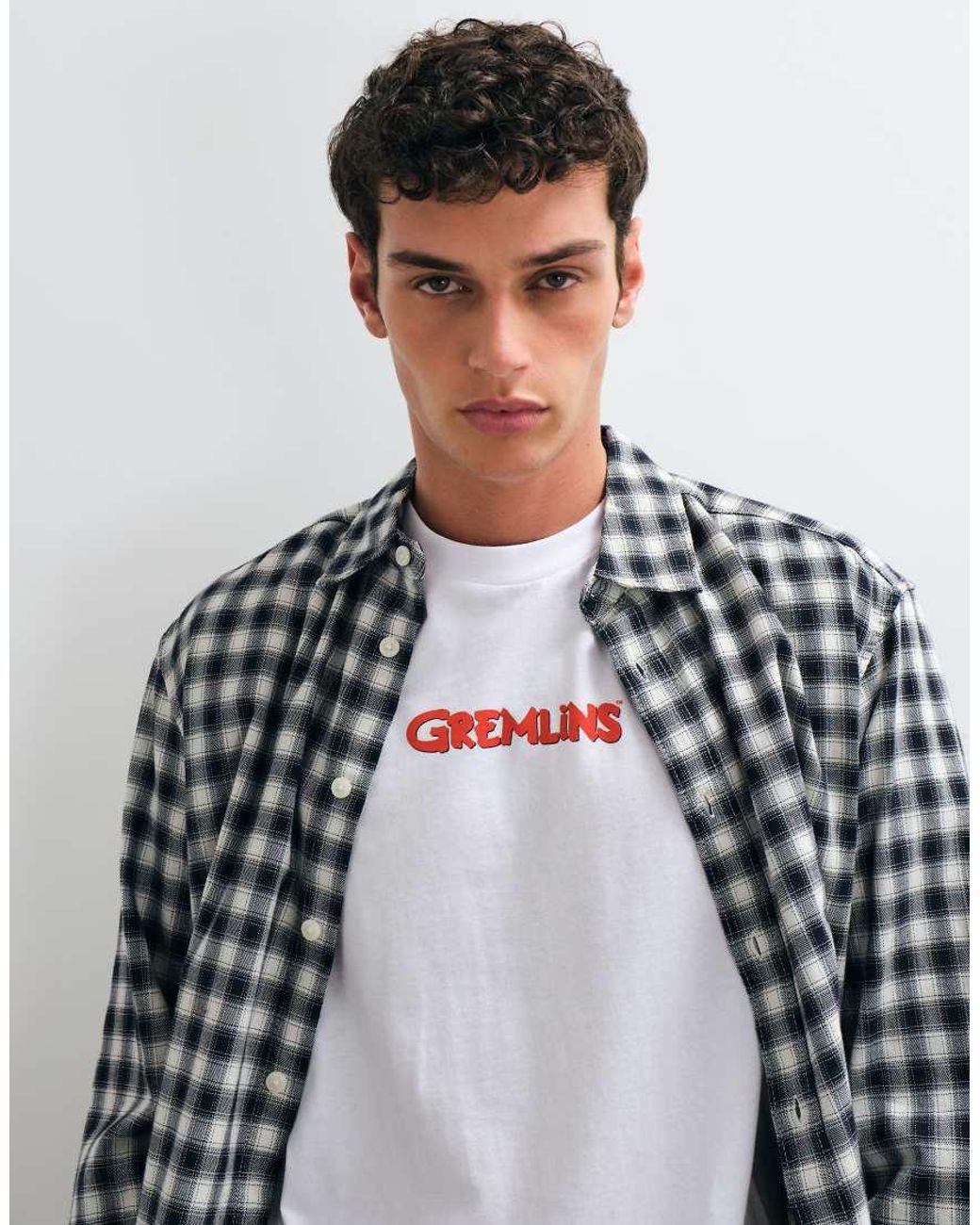 ASOS White Oversized T-shirt With Christmas Gremlins for men