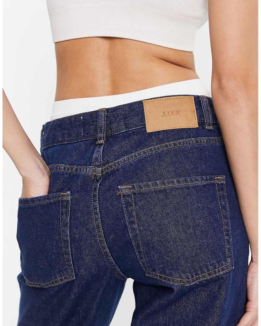 JJXX Blue Seoul Straight Leg Jeans