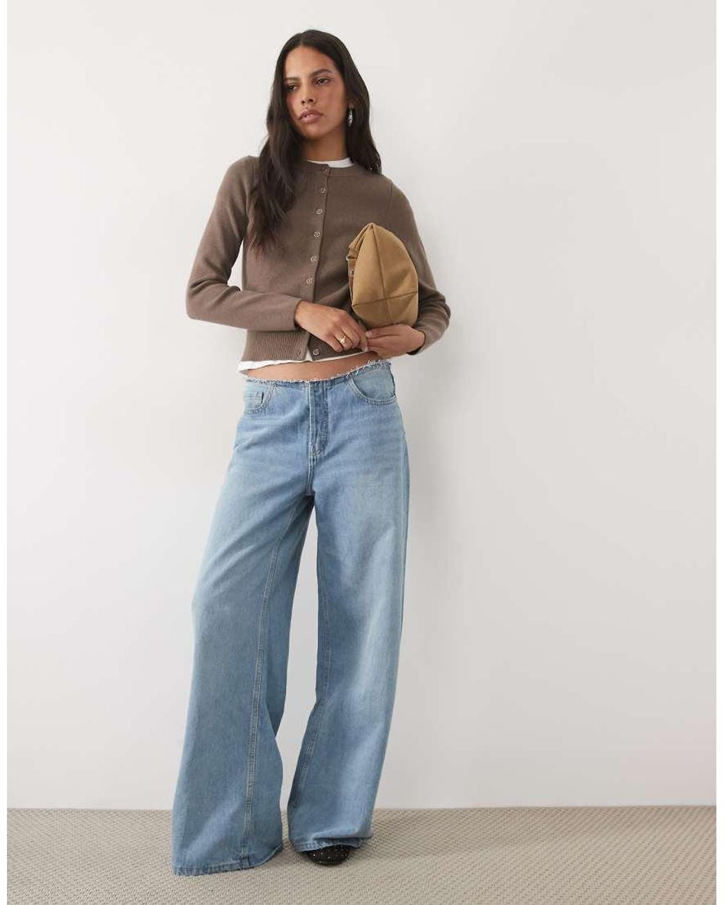 New Look Brown Compact Knit Cardigan