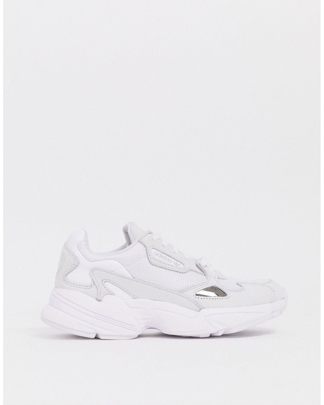 adidas triple white falcon