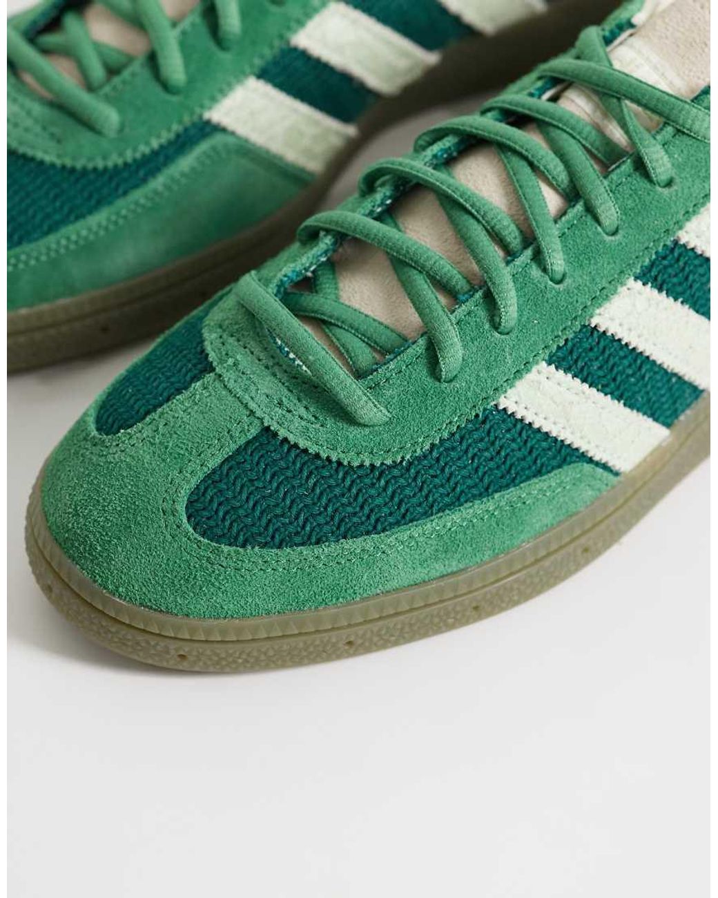 Adidas Originals Green Handball Spezial Sneakers for men